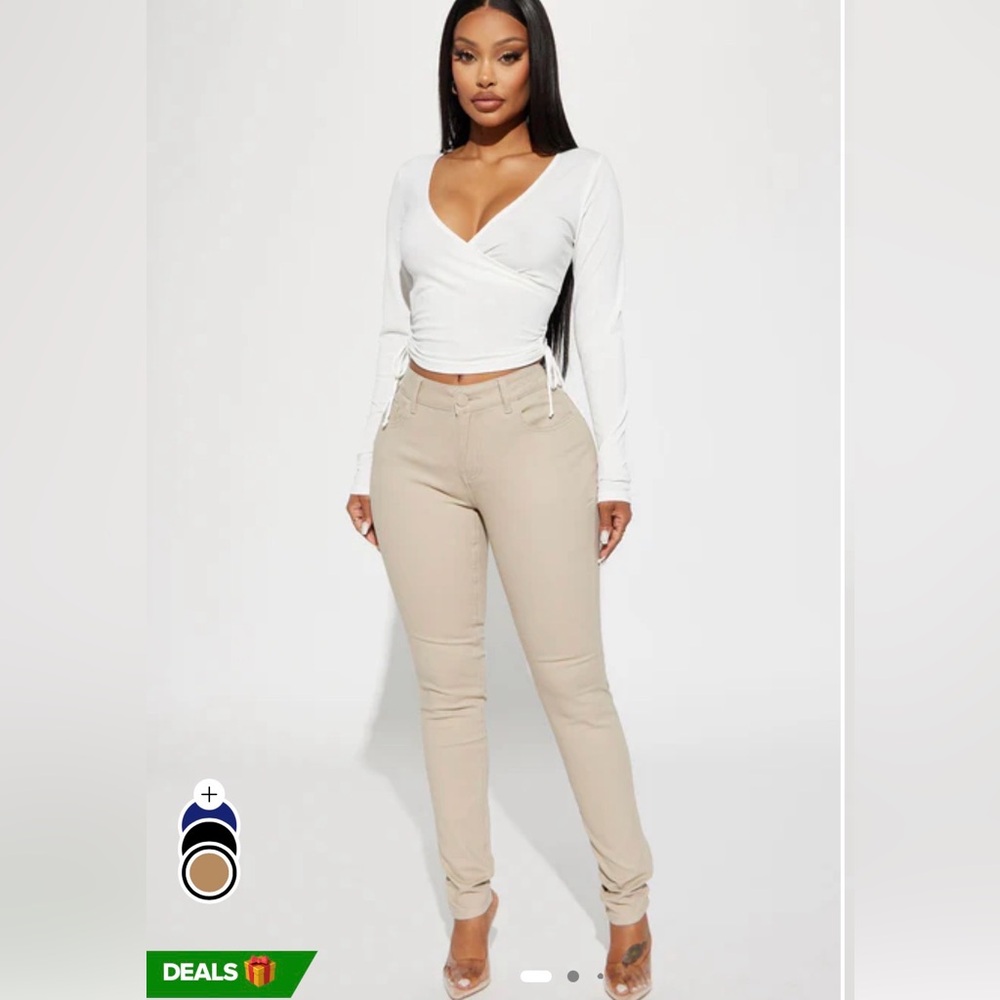 Fashion Nova Kahki Pants